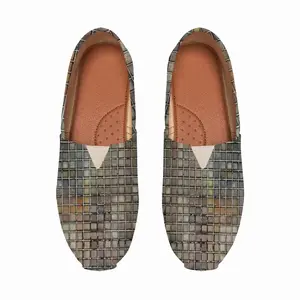 Men Grid Series (Pastel) Flat Shoes