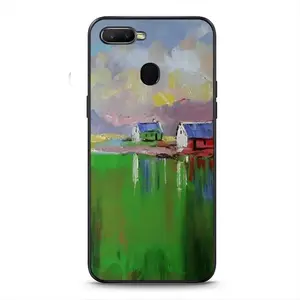 Green Ismy Valley OPPO F9 Phone Case