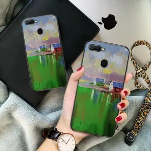 Green Ismy Valley OPPO F9 Phone Case