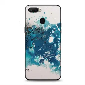 Basic Blue OPPO F9 Phone Case