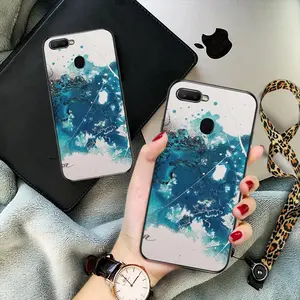 Basic Blue OPPO F9 Phone Case