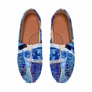 Men True Blue Flat Shoes