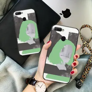 Green OPPO F9 Phone Case