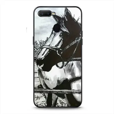 Portrait Of A Horse OPPO F9 Phone Case