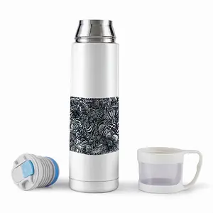 Flowers Thermos Cup (17oz/500ml)