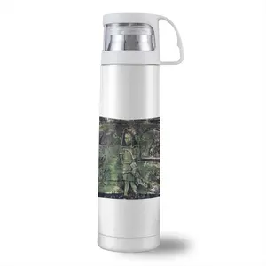 Alone With Cat Thermos Cup (17oz/500ml)