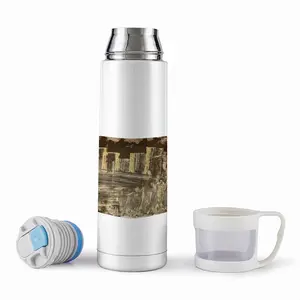 Waste To Energy Plant Thermos Cup (17oz/500ml)