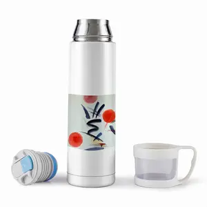 Make Art Not War Thermos Cup (17oz/500ml)