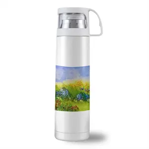 Field Along The Roadside Thermos Cup (17oz/500ml)