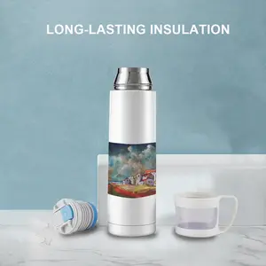 Dramatic Clouds Thermos Cup (17oz/500ml)