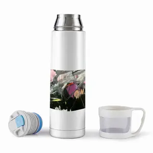 Black Rose Thermos Cup (17oz/500ml)