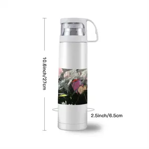 Black Rose Thermos Cup (17oz/500ml)