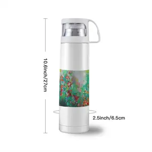 Summer Flowers Thermos Cup (17oz/500ml)