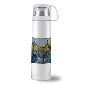 The Pond Near School Thermos Cup (17oz/500ml)