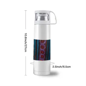 Grooved Track Thermos Cup (17oz/500ml)