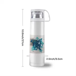 Basic Blue Thermos Cup (17oz/500ml)