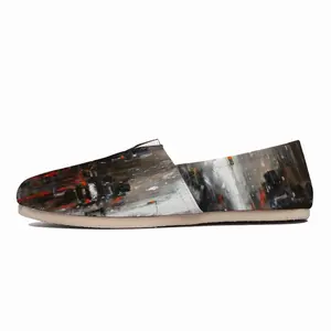 Men Red Lights Flat Shoes