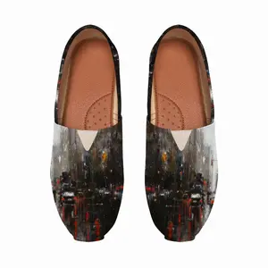 Men Red Lights Flat Shoes