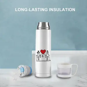 Love Is The Champion Thermos Cup (17oz/500ml)