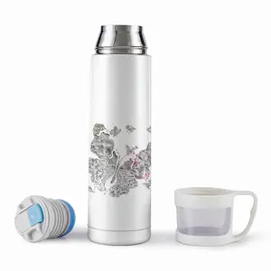 Butterflies Explosion Of Love Thermos Cup (17oz/500ml)