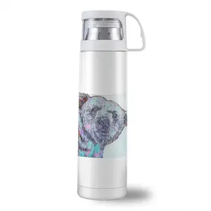 Polar Bear With A Big Heart Thermos Cup (17oz/500ml)