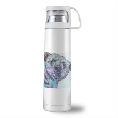 Polar Bear With A Big Heart Thermos Cup (17oz/500ml)