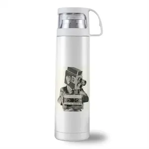 The Future Is Analog Thermos Cup (17oz/500ml)