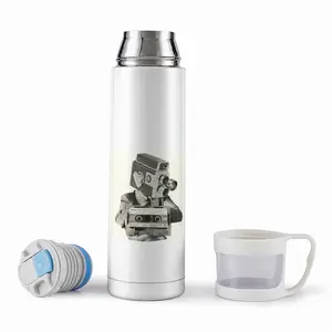 The Future Is Analog Thermos Cup (17oz/500ml)