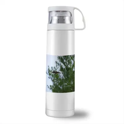 Blue Joy In Flight Thermos Cup (17oz/500ml)