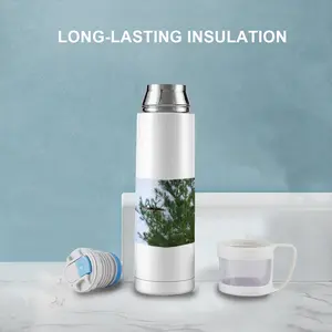 Blue Joy In Flight Thermos Cup (17oz/500ml)