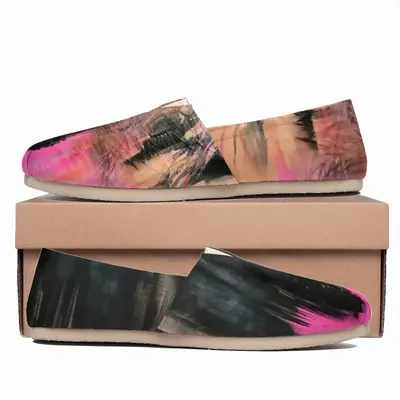 Men Pink Garden Flat Shoes