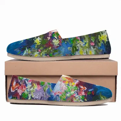 Men Wish You Flowers Nr V Flat Shoes