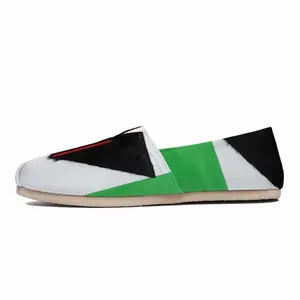 Men Pubic Flag Italy Flat Shoes