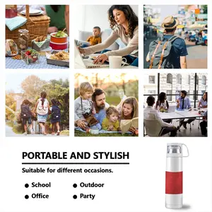 Statement In Red Thermos Cup (17oz/500ml)