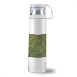 Hammered Green Thermos Cup (17oz/500ml)