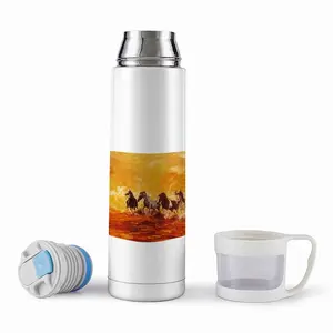 Fire In The Meadow Thermos Cup (17oz/500ml)