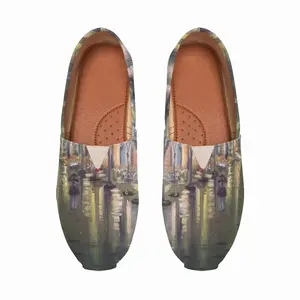 Men Paris On A Rainy Night Flat Shoes