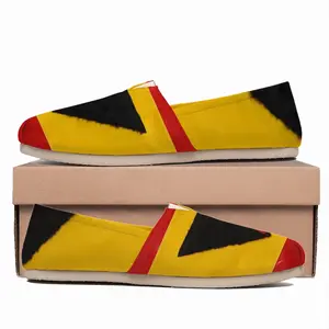 Men Pubic Flag Spain Flat Shoes