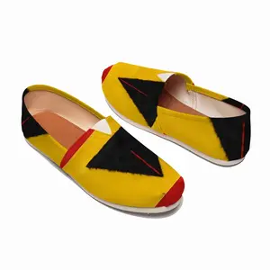 Men Pubic Flag Spain Flat Shoes