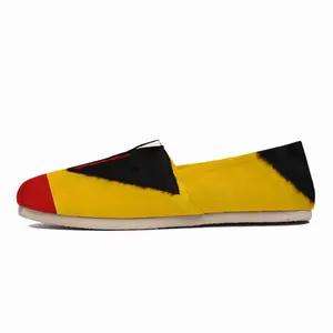 Men Pubic Flag Spain Flat Shoes