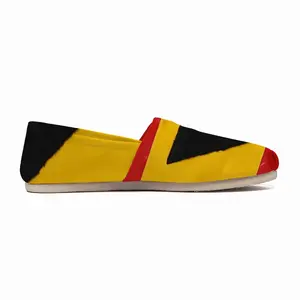 Men Pubic Flag Spain Flat Shoes