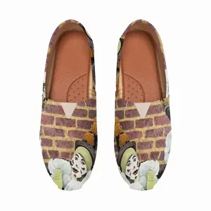 Men Waiting Clowns Flat Shoes