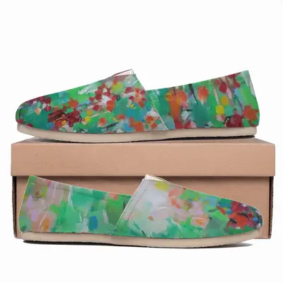 Men Summer Flowers Flat Shoes