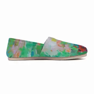 Men Summer Flowers Flat Shoes