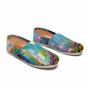 Men Underwater Universe Flat Shoes