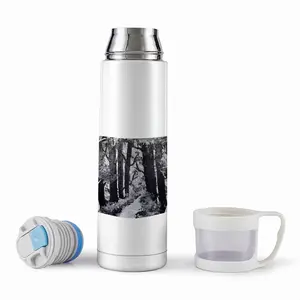 Pathway Through The Forest Thermos Cup (17oz/500ml)