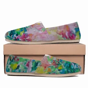 Men Flowers Enjoying The Sun Flat Shoes