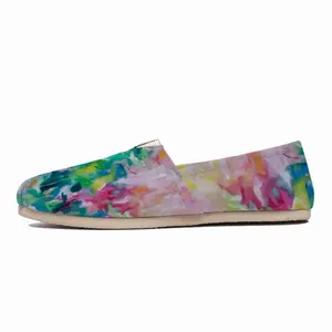 Men Flowers Enjoying The Sun Flat Shoes