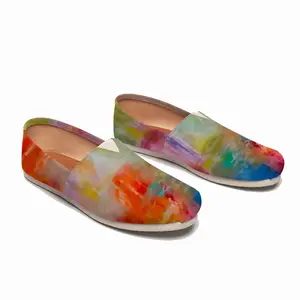 Men Desenfocando Flat Shoes