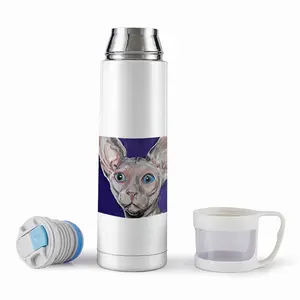 Bald Cat Thermos Cup (17oz/500ml)